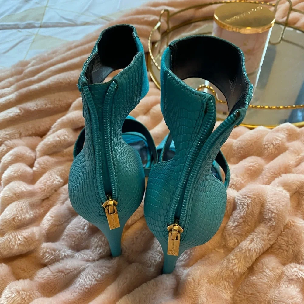 Lovely blue high heel, sexy Jessica Simpson excellent condition - Picture 2 of 5